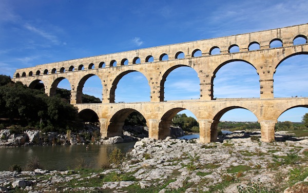 Pont du Gard in Languedoc Roussillon