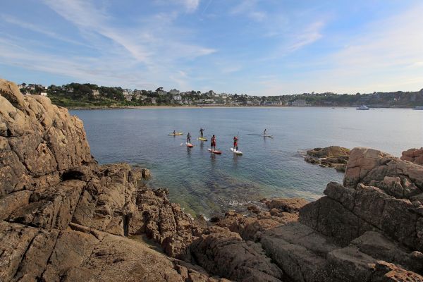 Stand Up Paddlelen in Bretagne