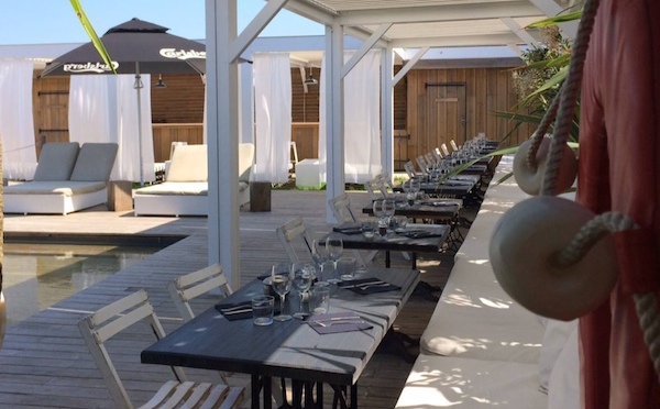 Aquitaine Biarritz Anglet Atlantische kust leuke trendy strandtent The Beach House