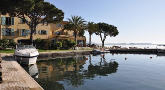 Haven van hotel Goeland Porto-Vecchio Corsica