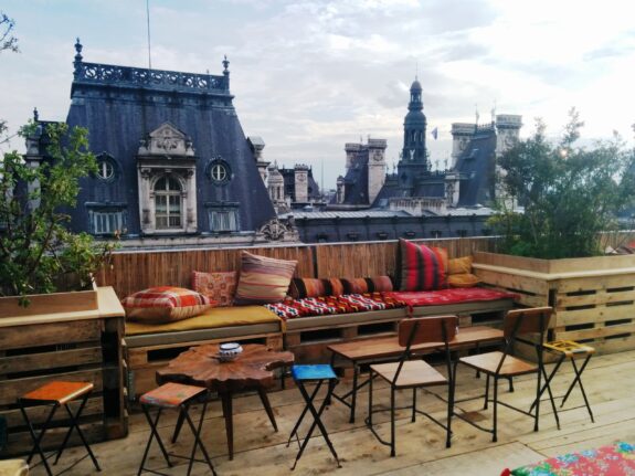 Le Perchoir Marais, trendy dakterras in Parijs