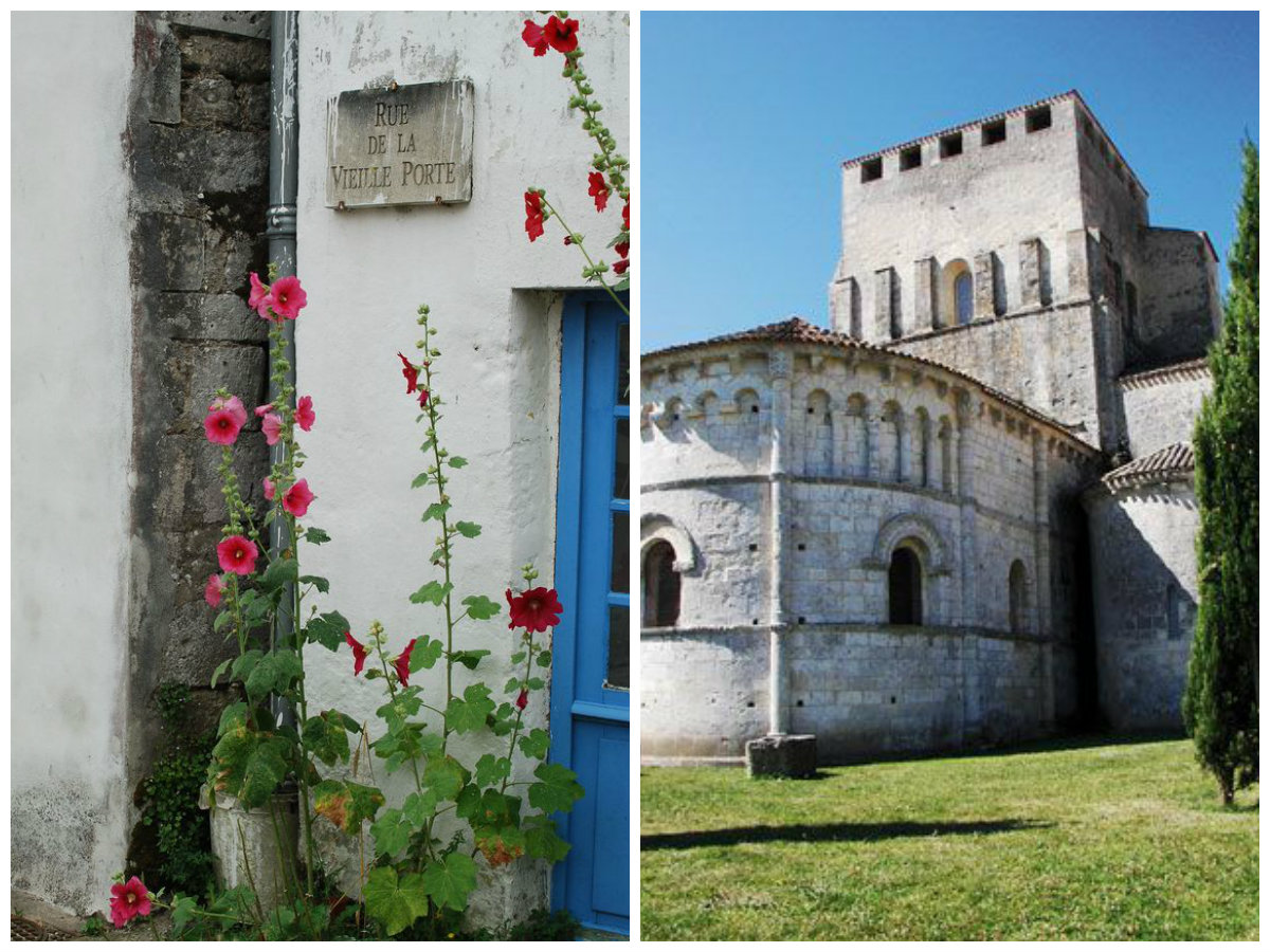 Mornac-sur-Seudre-Charente-Maritime-stokroos-en-kerk