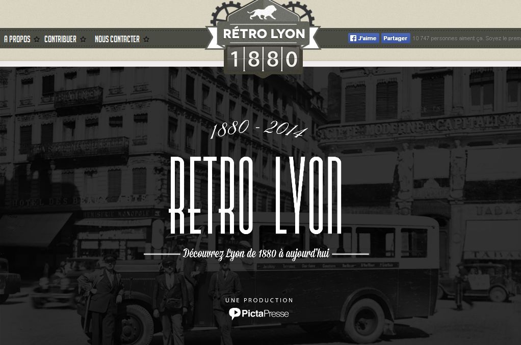 Rétro Lyon Homepage