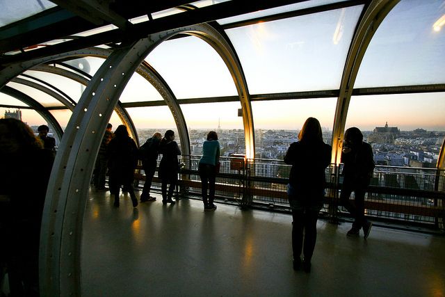 top 10 mooiste uitzichten parijs pompidou