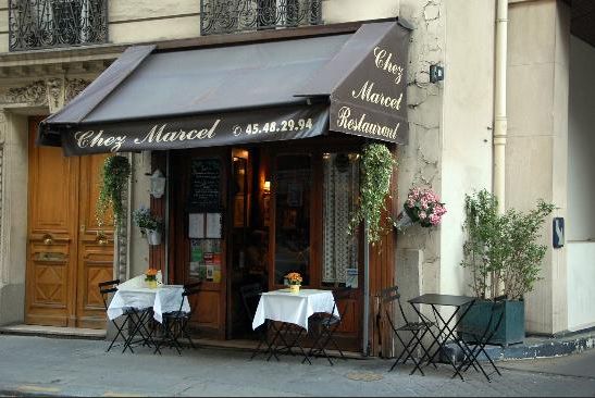 Restaurant chez Marcel in Parijs