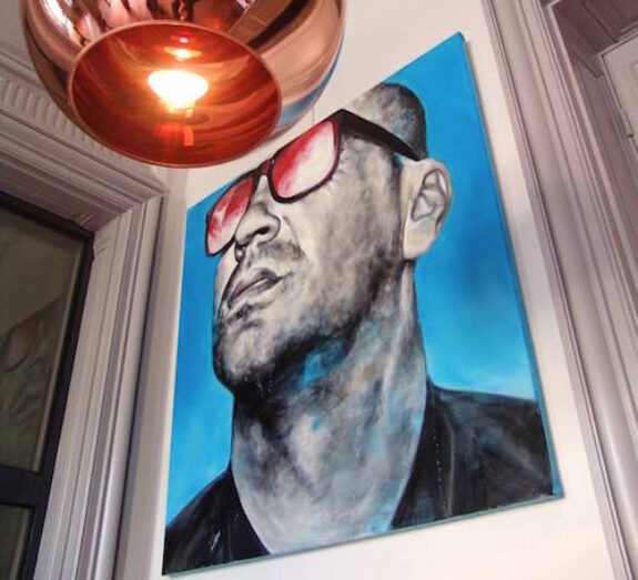 Fraaie kunst bij Yndo Hotel Bordeaux