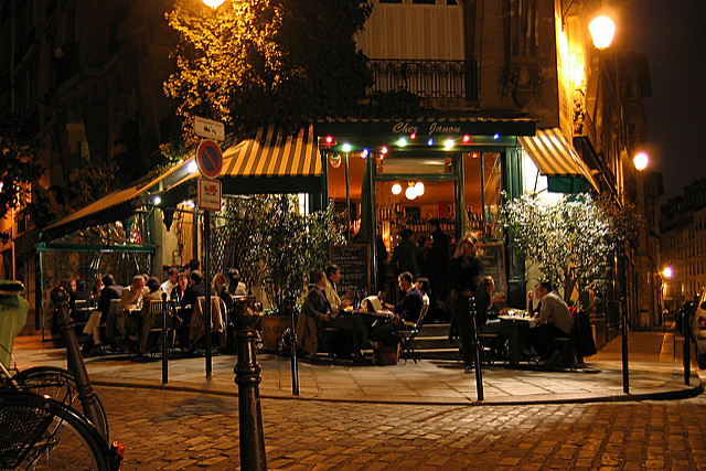 bistro's in Parijs leuke authentieke gezellige Chez Janou