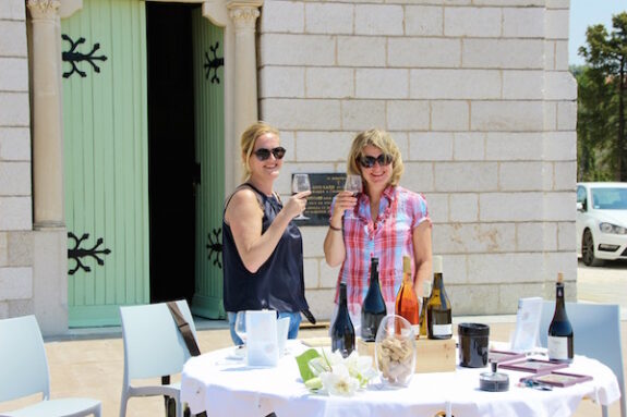 Josee in Chateau de bellet Nice