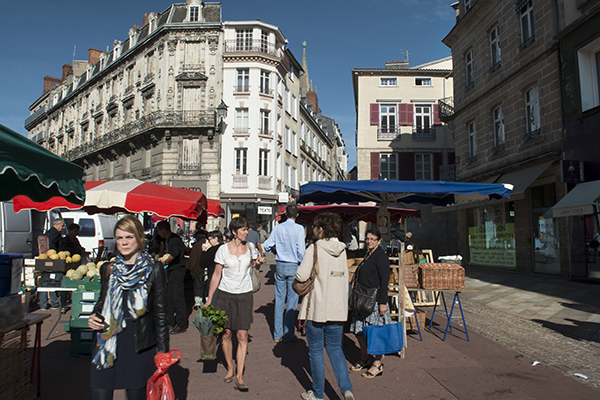 Markt in Limoges