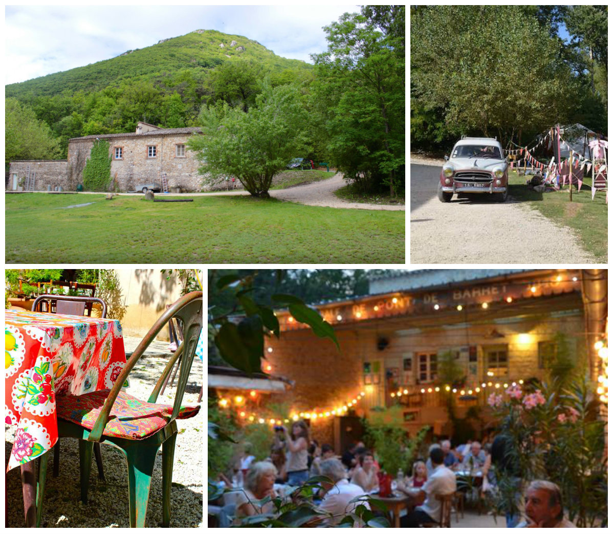 Restaurant in de Drome La Fontaine Minerale