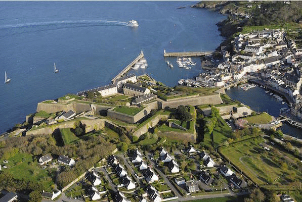 Citadelle hotel in fort Belle Ile