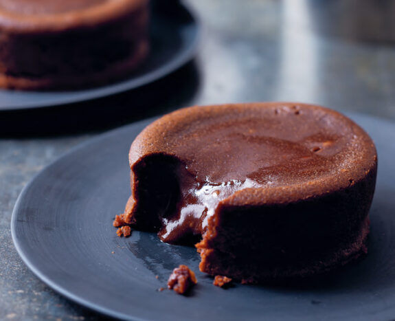 Frans dessert Moelleux au Chocolat
