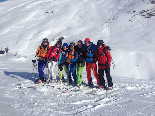 Off piste skien Val d'isere