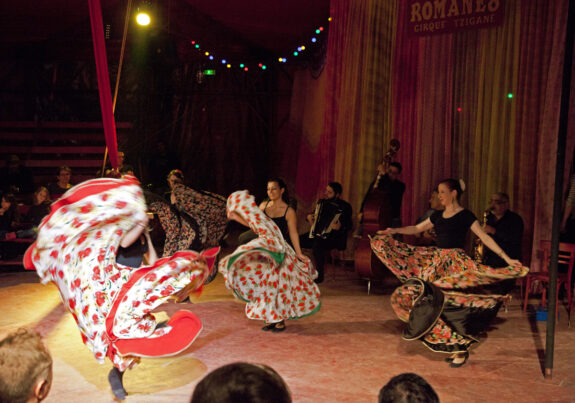 zigeunercircus in Parijs