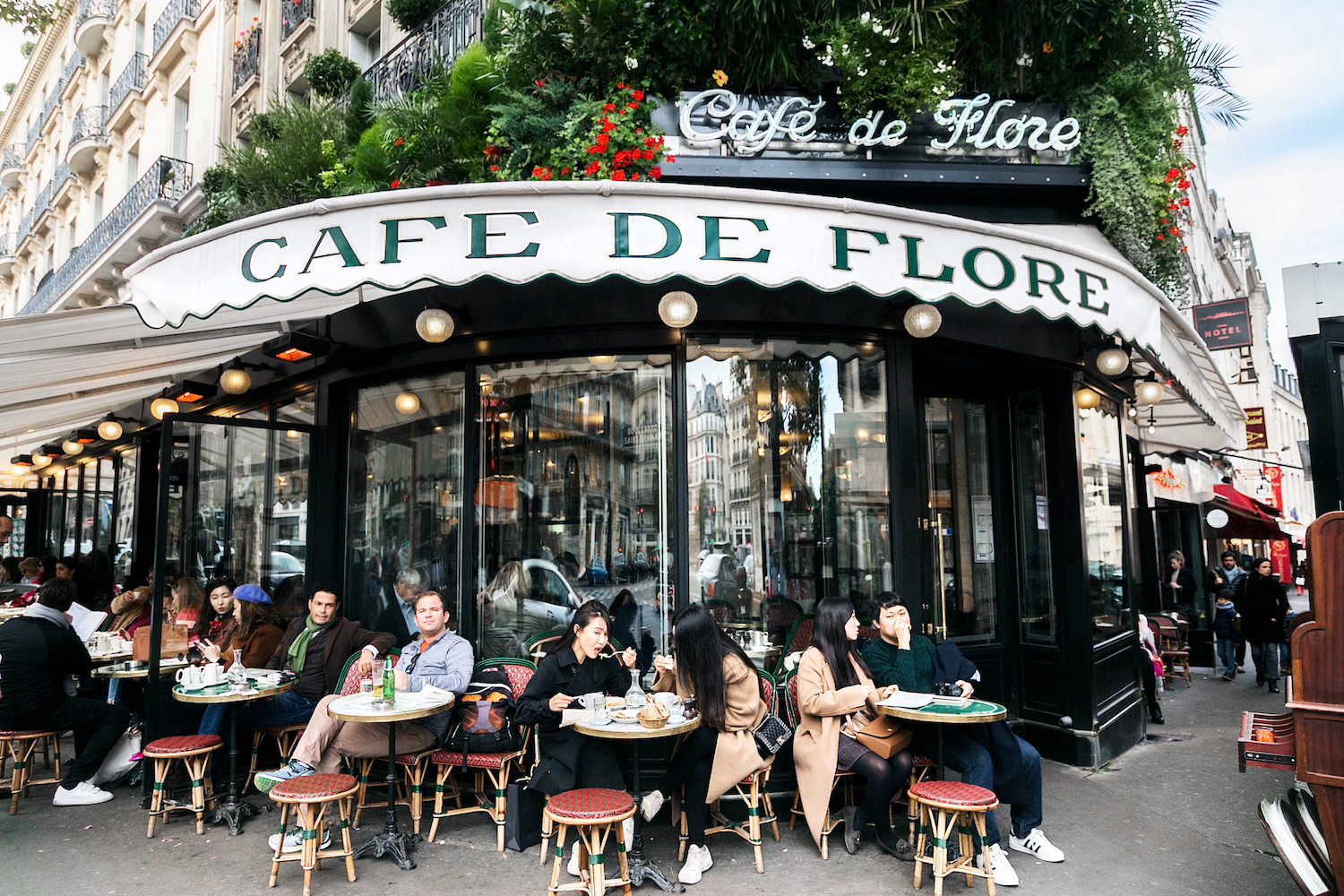 Cafe de Flore in Parijs
