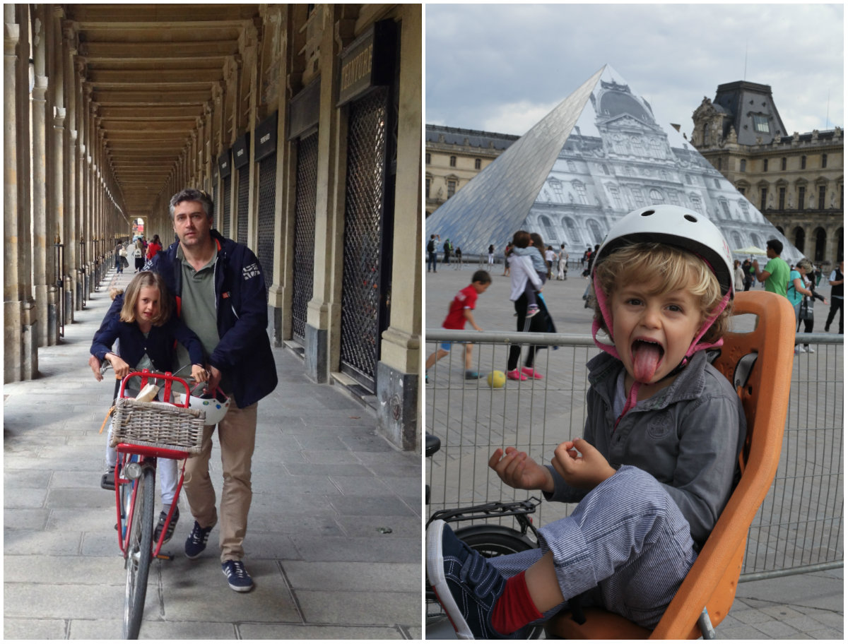 Paris by Bike fietsen in Parijs fietstour fietstocht kinderen