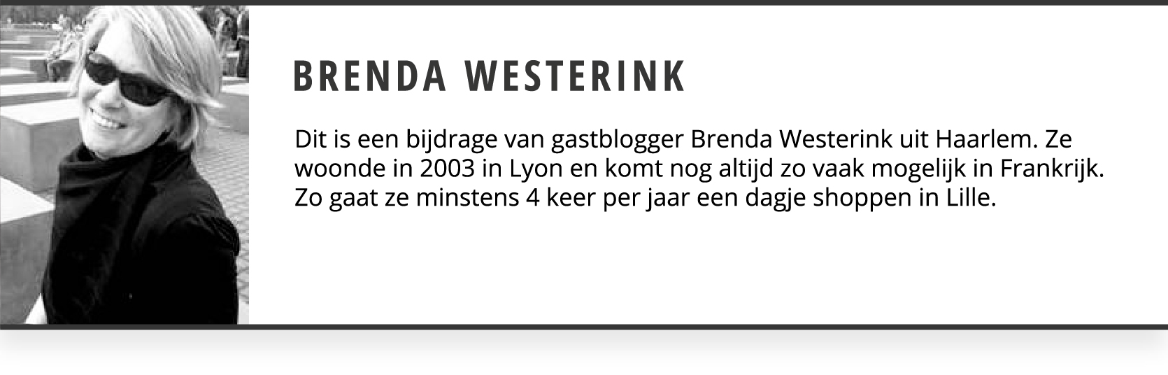 Brenda Westerink Gastblogger