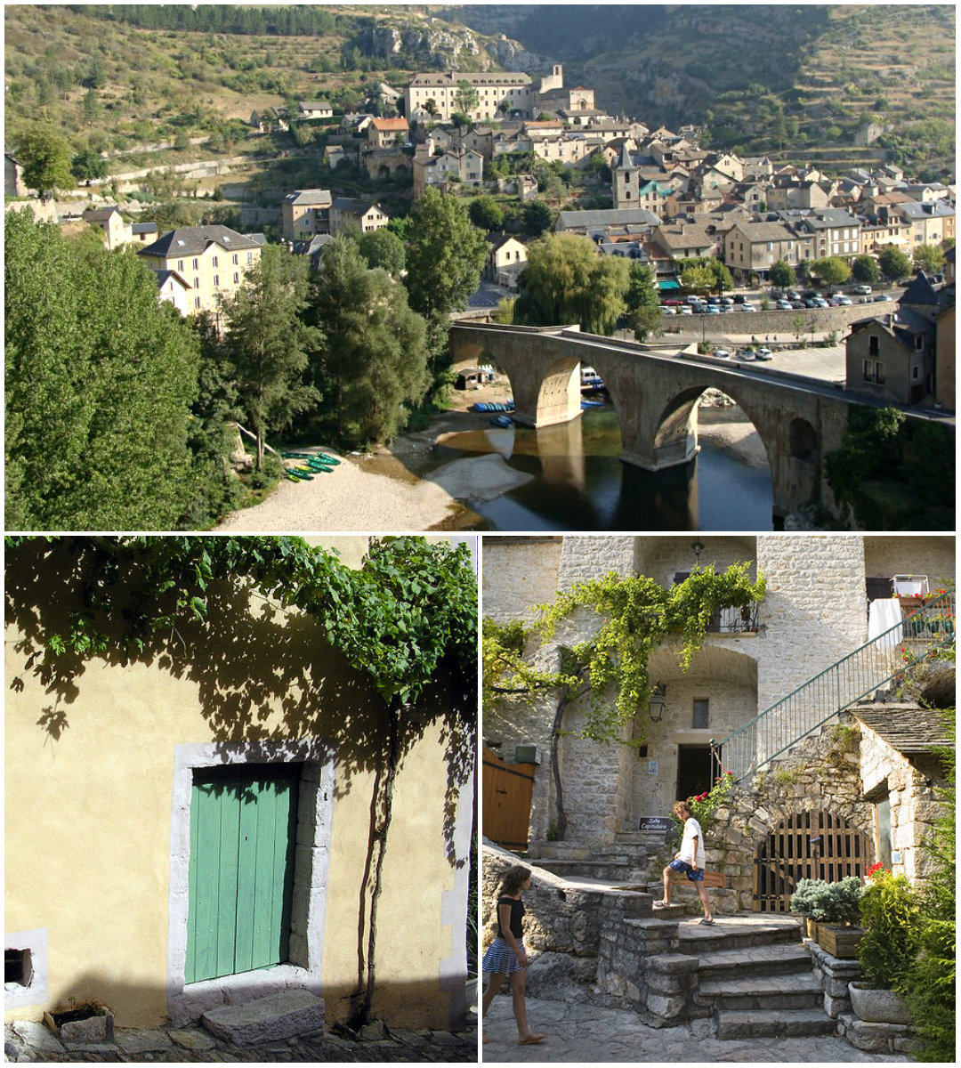 Mooiste dorpen van de Languedoc Sainte-enimie