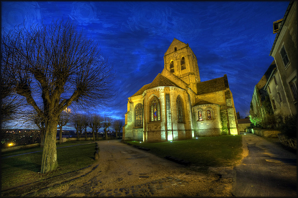 Kerk van Auvers sur Oise