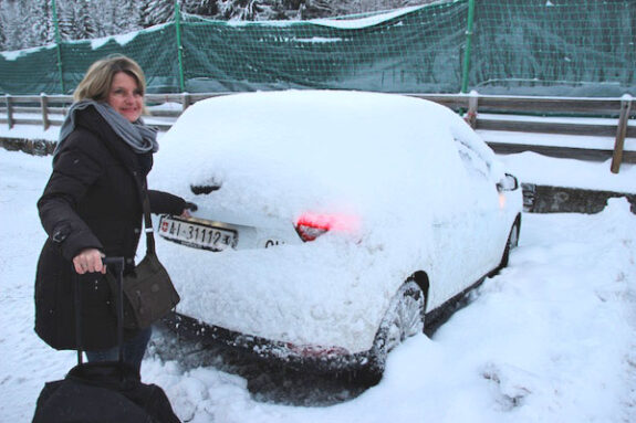 Auto huren van Geneve naar skigebied komen