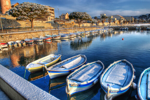 Frankrijk in de winter Martigues