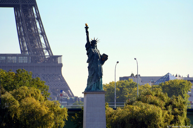 amerika in Parijs adressen Statue of Liberty