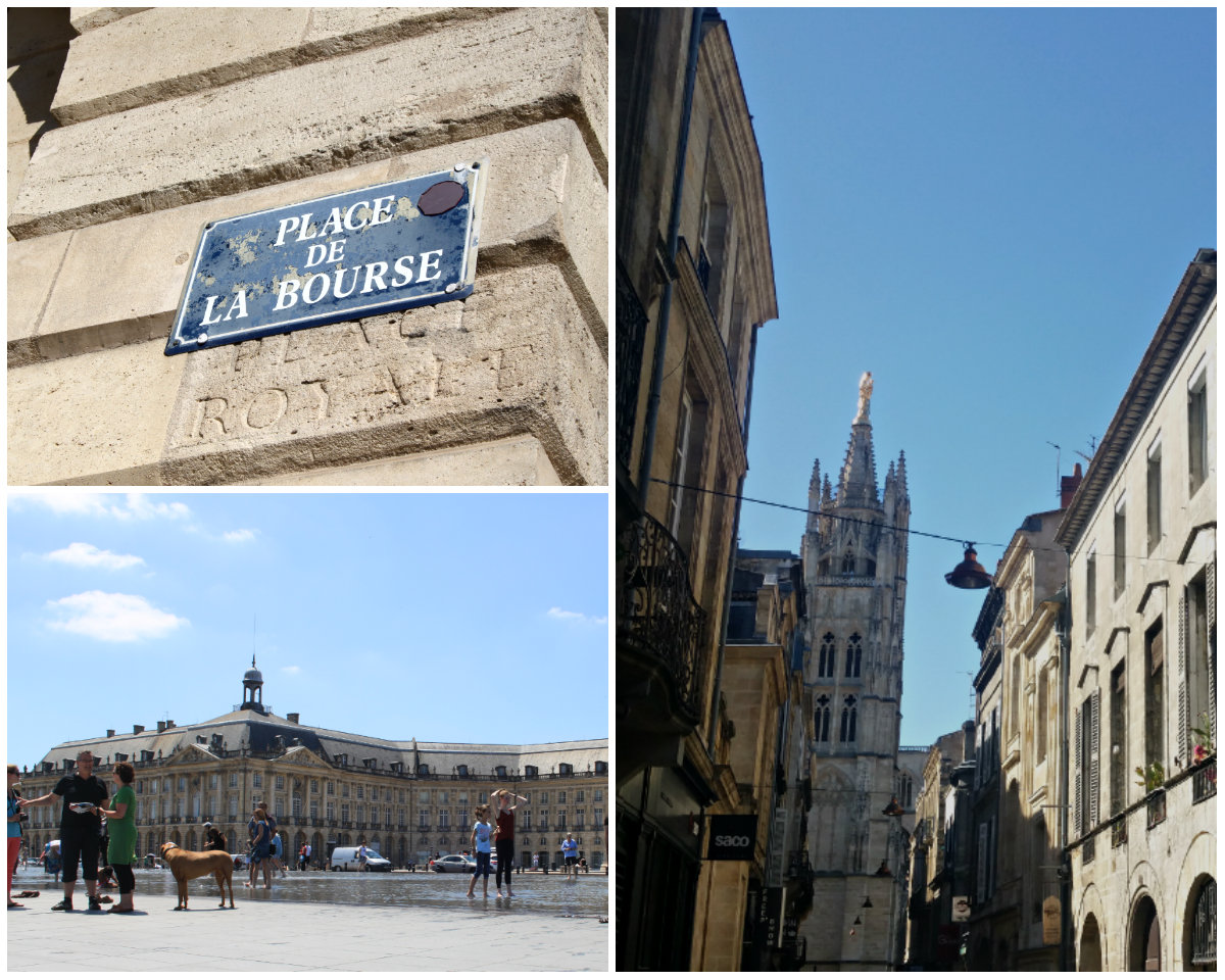 Bordeaux monumenten bezienswaardigheden Unesco-wandeling Place de la Bourse kathedraal