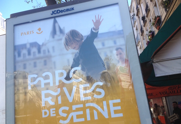 Parijs Park oevers Rives de Seine