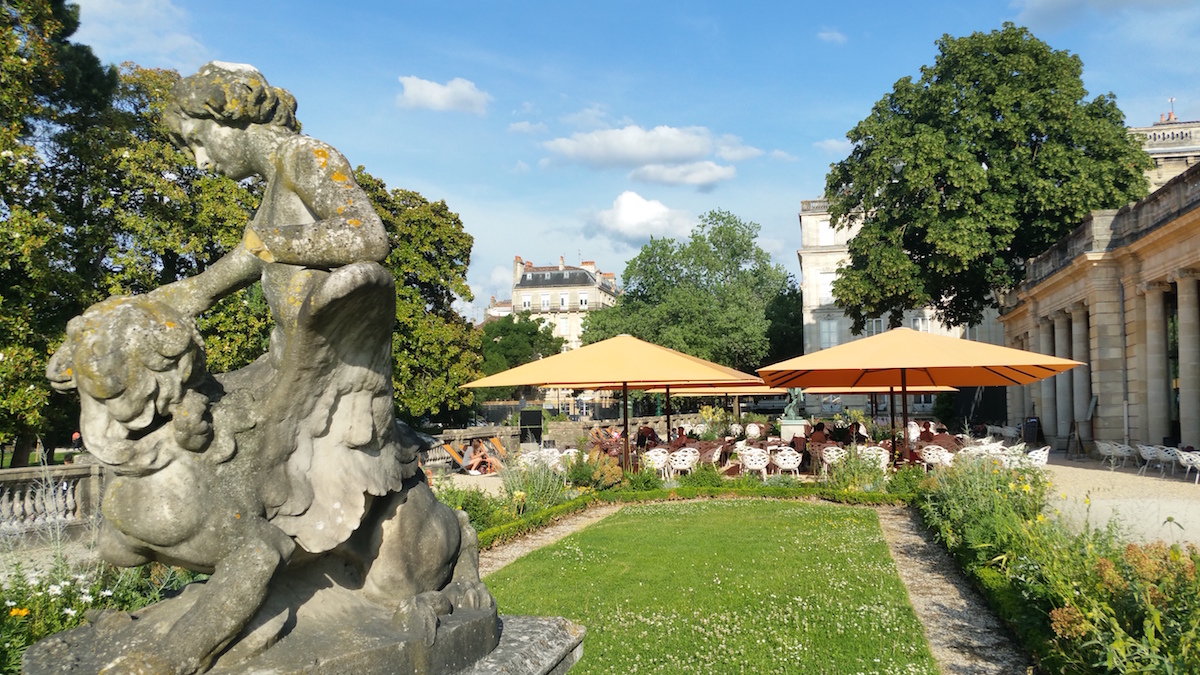 Bordeaux park Orangerie Jardin Public
