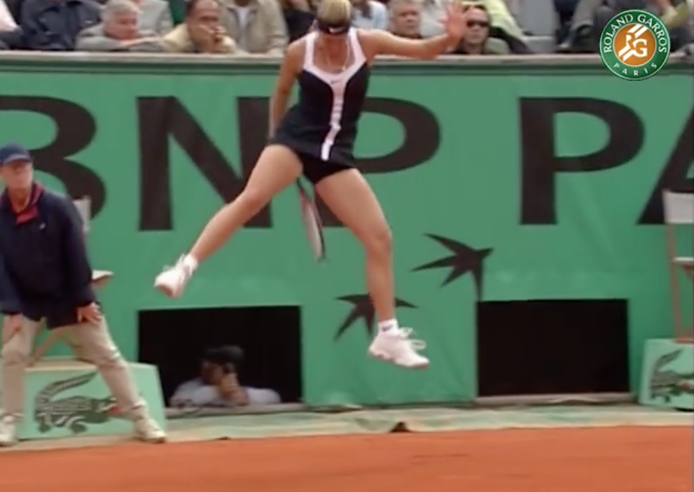 Roland Garros tennis in Parijs leuke filmpjes Youtube