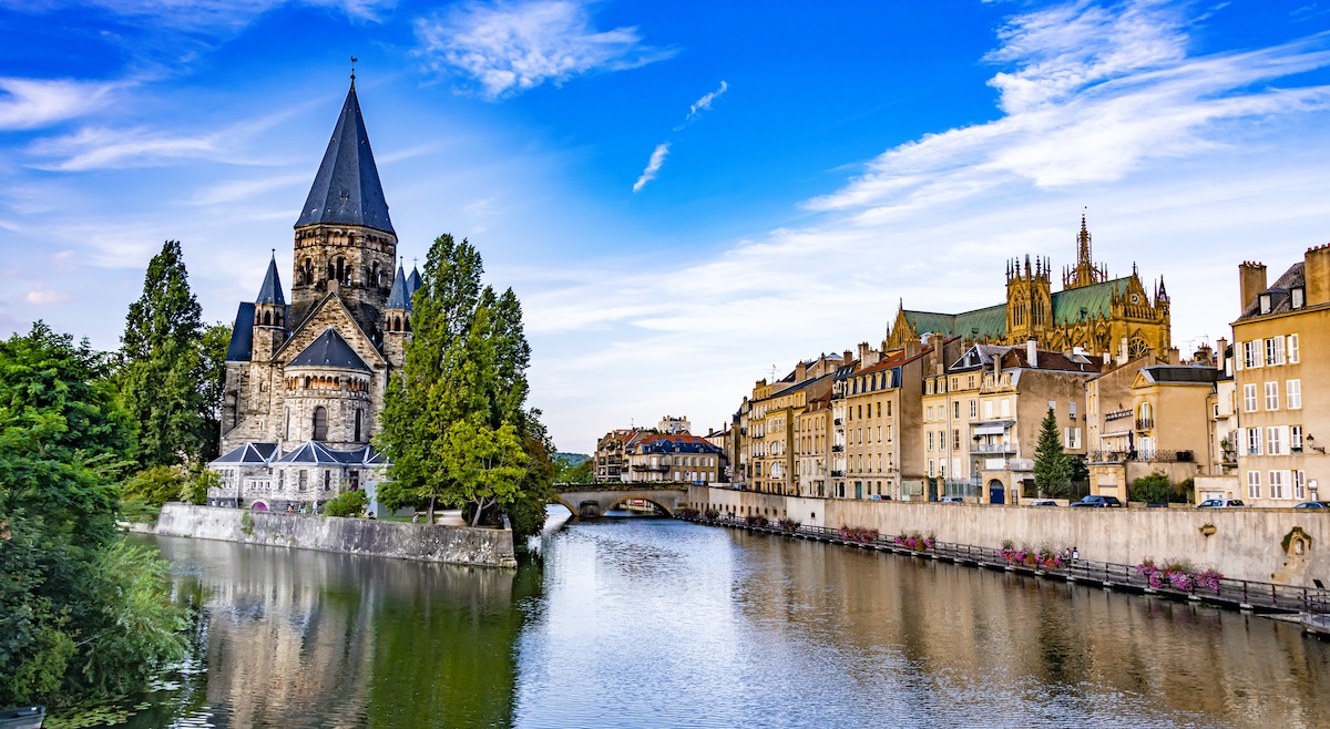 Metz mooie stad voor een tussenstop in Frankrijk