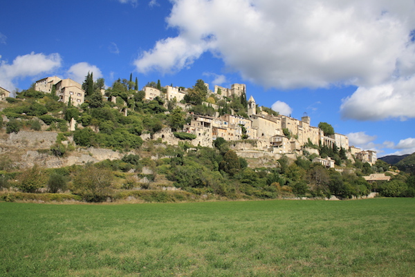 Montbrun pittoresk dorp Drôme