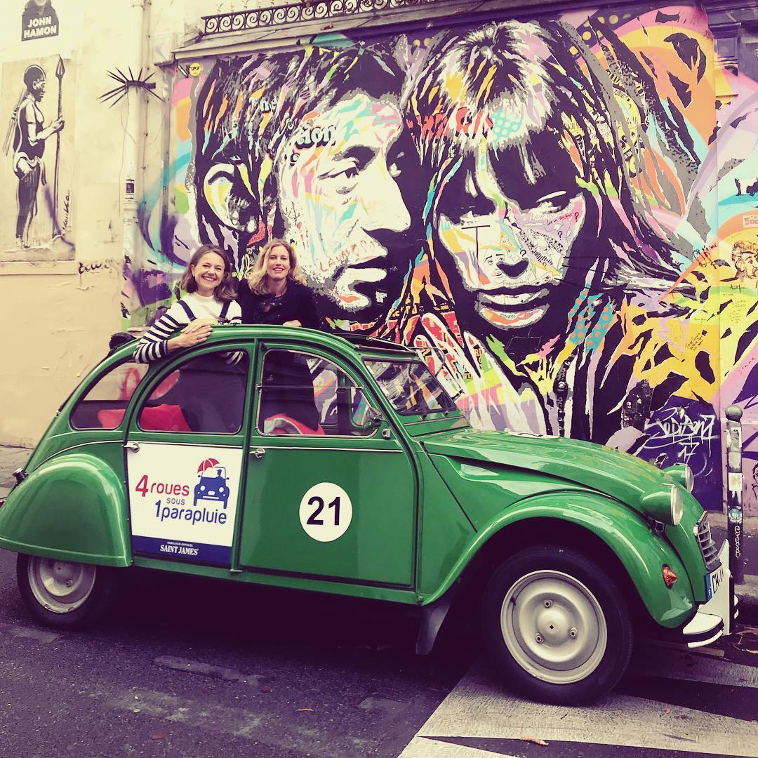 elektrische 2CV rondrit Parijs Gainsbourg forever