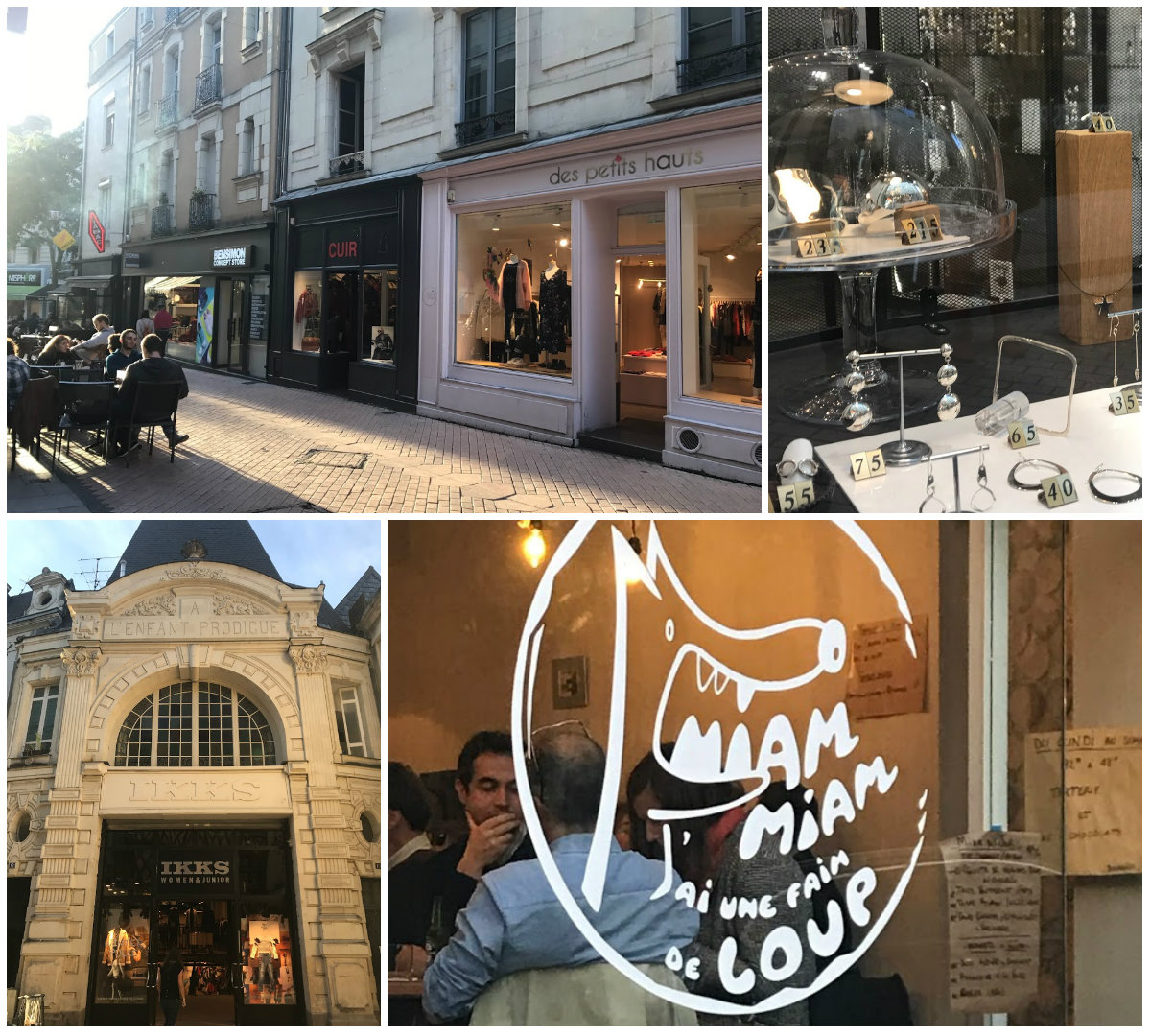 stedentrip Angers winkelstraten shoppen