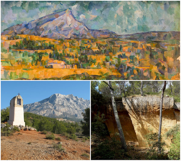 Berg Sainte-Victoire bij Paul Cézanne