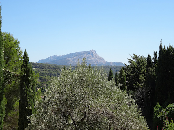 Berg La Sainte Victoire in de Provence