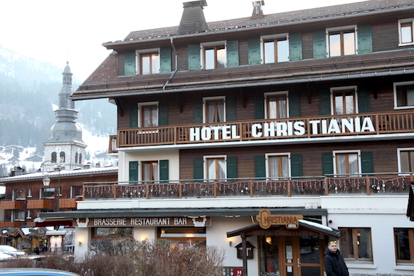Hotel Chrisitiana in het Franse skidorp La Clusaz