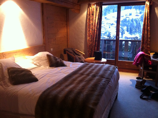 Kamer in hotel Alpen Roc in La Clusaz
