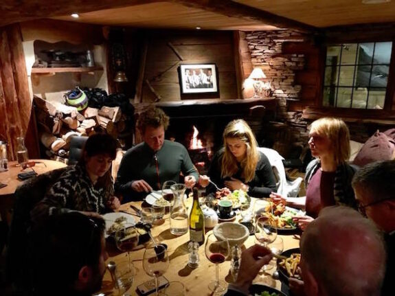 Tignes eetadressen restaurant La Ferme in boerderij