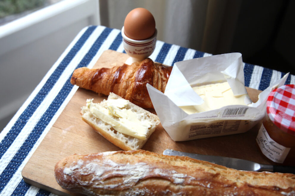 Franse boter op stokbrood