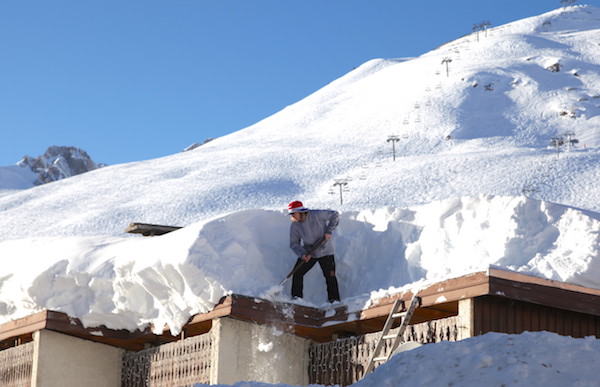 ignes Franse Alpen wintersport veel sneeuw