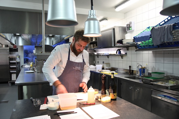 Clément Bouvier jonge chef-kok Franse Alpen Tignes
