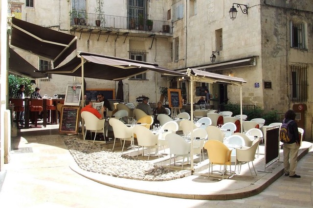 Montpellier zonnige steden terrassen - CC/Josee