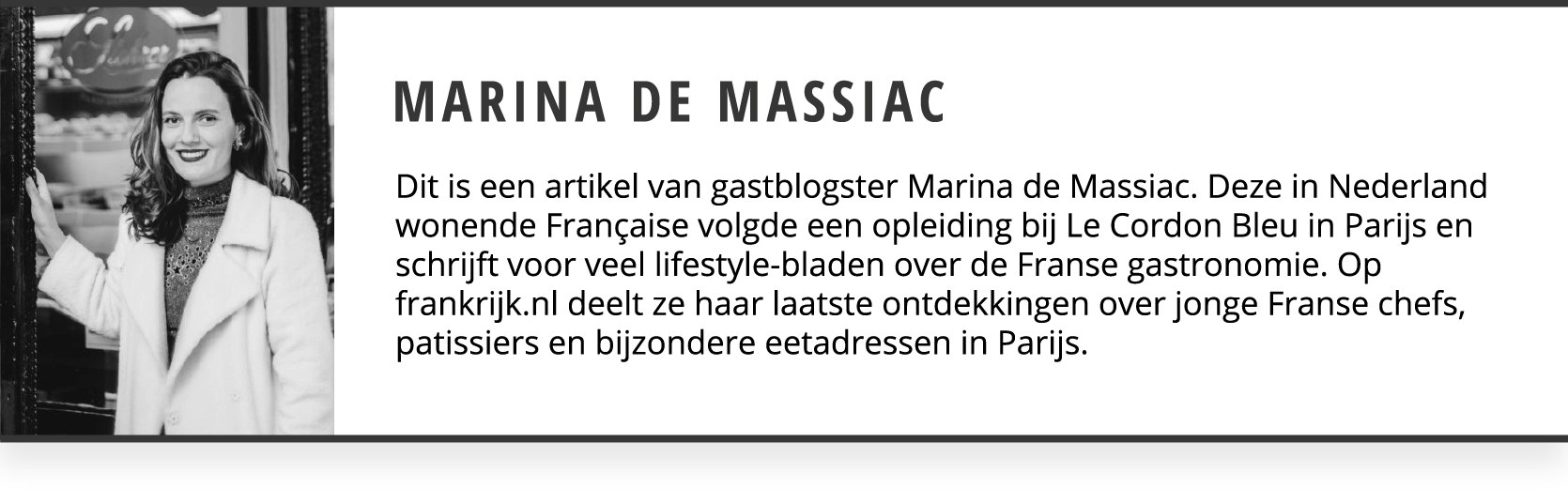 Marine De Massiac Gastblogger