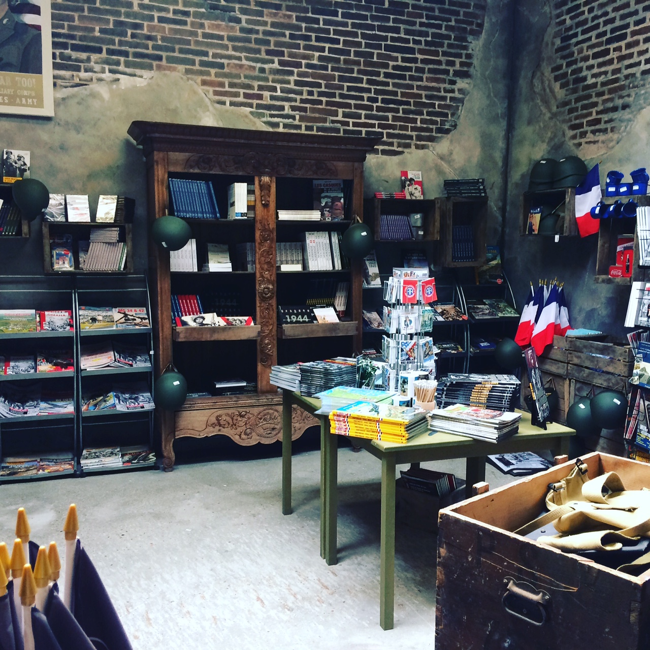 Normandie particulier oorlogsmuseum winkel