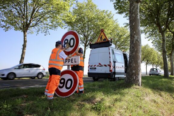 nieuwe maximum snelheid in Frankrijk