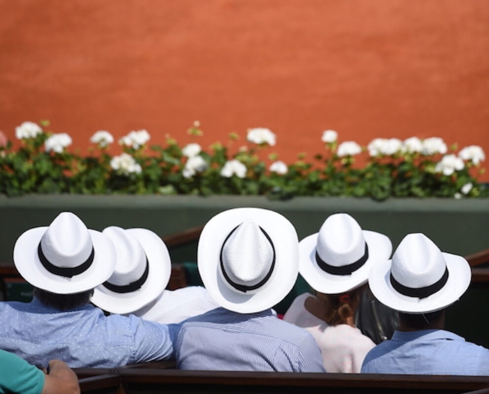 Roland Garros panama hoeden