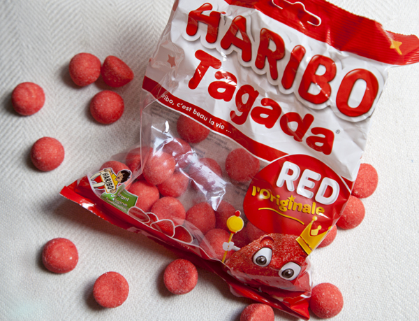 Frans snoepgoed Tagada aarbeien Haribo
