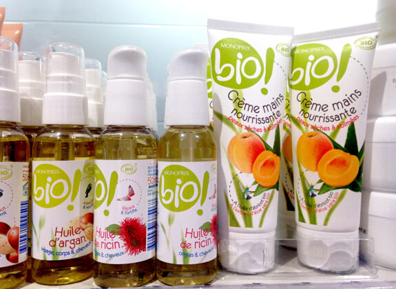 bio beautyproducten Monoprix