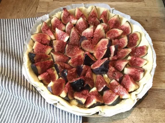 Frans recept vijgentaart